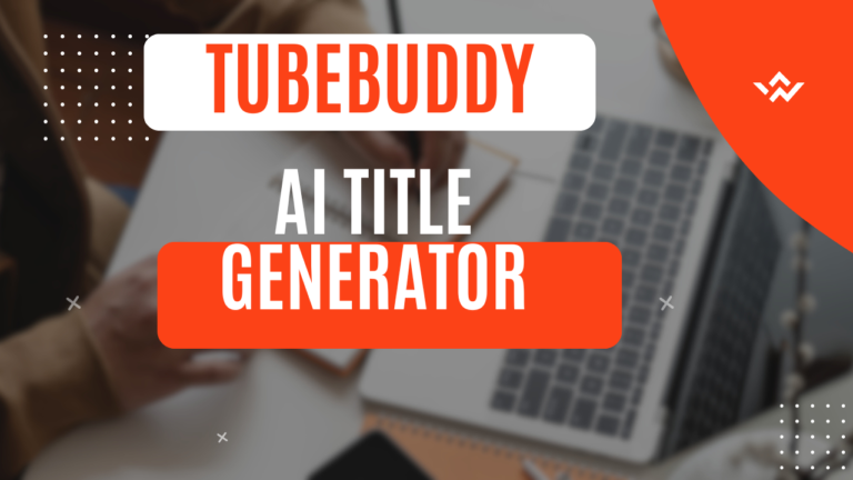 TubeBuddy AI Title Generator